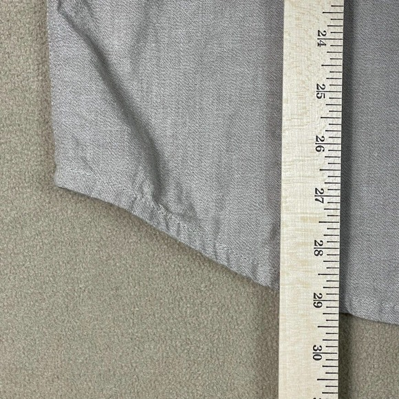 Prana Shirt Adult Medium Gray Short Sleeve Logo Outdoor Hiking Preppy Mens - Picture 5 of 8